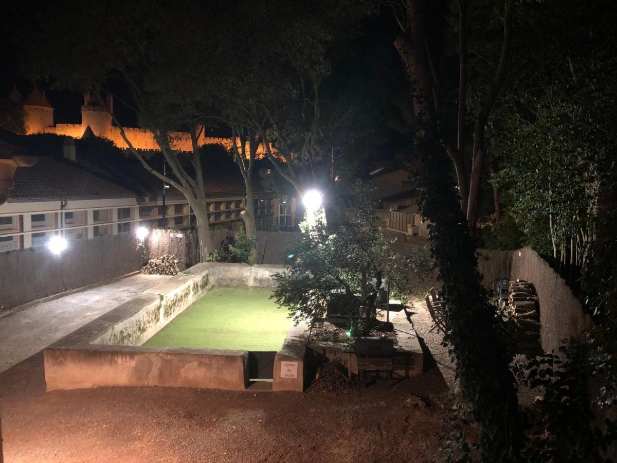 Au Vieux Lavoir Avec Parking Prive, Jardin , Climatisation, A 500 M De La Cite Carcassonne Exterior foto
