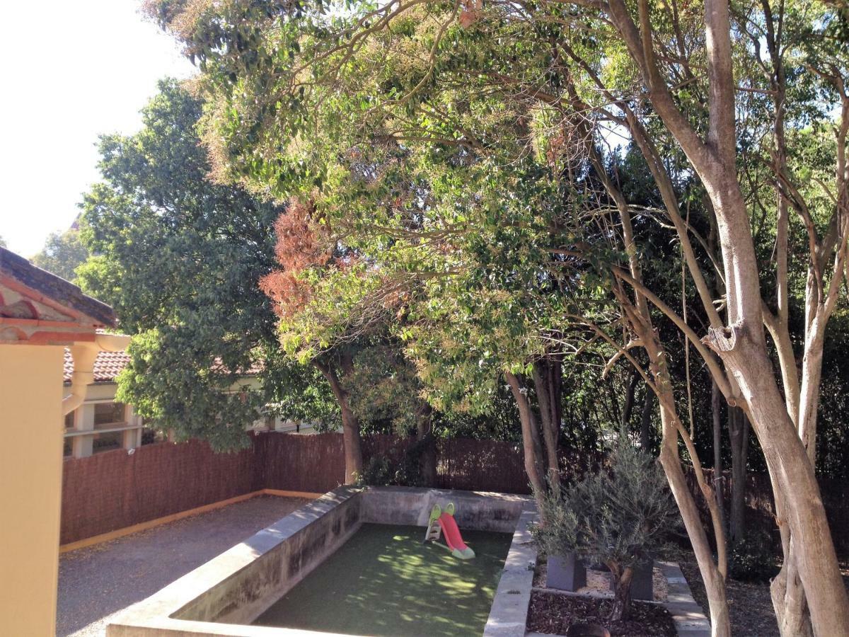 Au Vieux Lavoir Avec Parking Prive, Jardin , Climatisation, A 500 M De La Cite Carcassonne Exterior foto